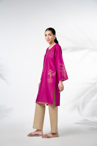 1 Piece Lawn Embroidered 1 Piece Shirt (HB1267)