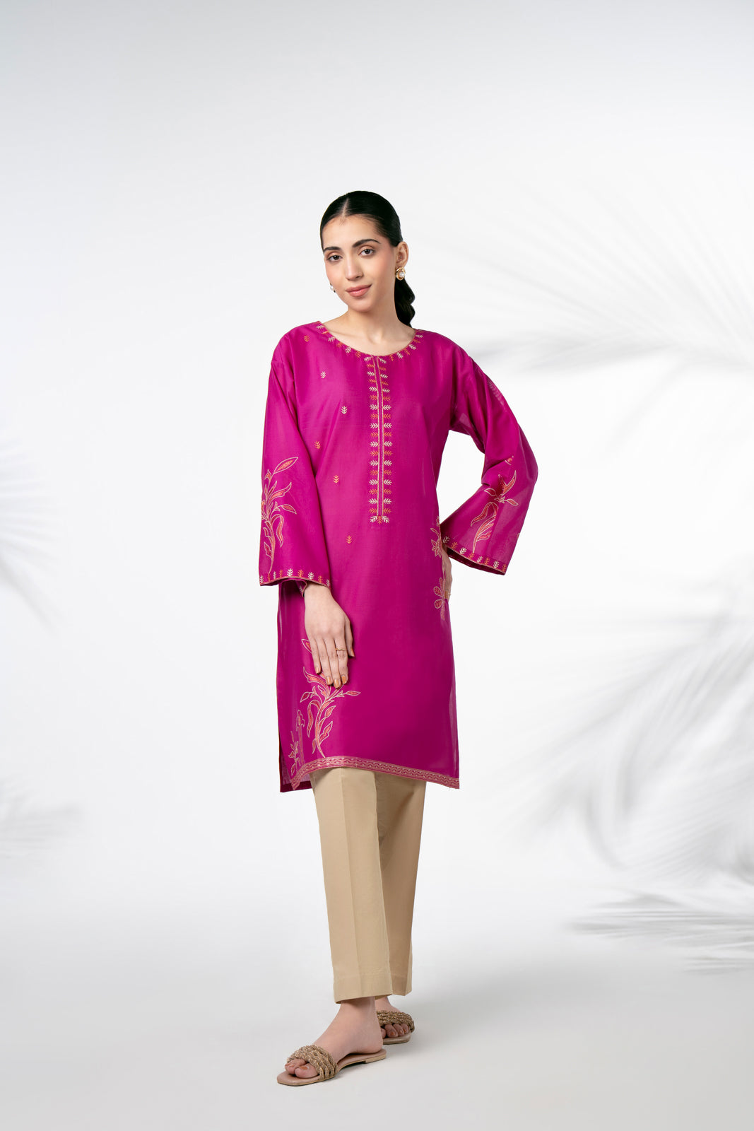 1 Piece Lawn Embroidered 1 Piece Shirt (HB1267)